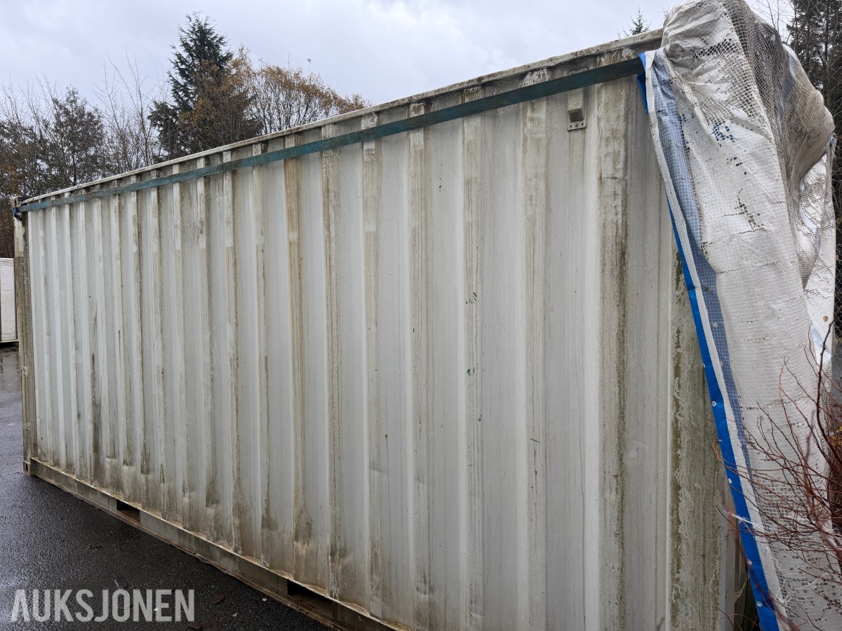 1997 Baltcontainer 20 fot container med innredning/stillas