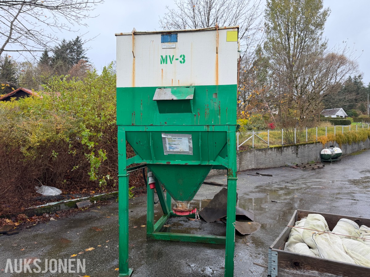 2014 MV-3 stasjonært vakuum- og avsugsanlegg