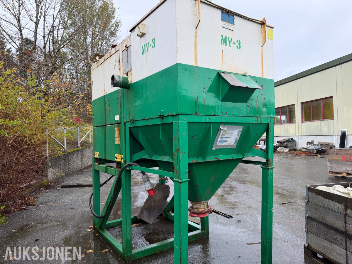 2014 MV-3 stasjonært vakuum- og avsugsanlegg