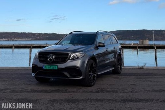 2017 MERCEDES-BENZ GLS AMG 63 5.5 V8 BITURBO 585HK 4MATIC AUTOMAT, ACC, KAMERA, HUD