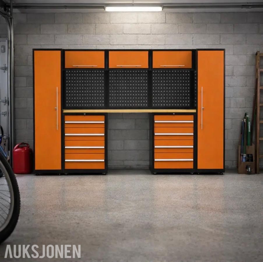 Helt nytt Garasjeinnredning -  uten minstepris