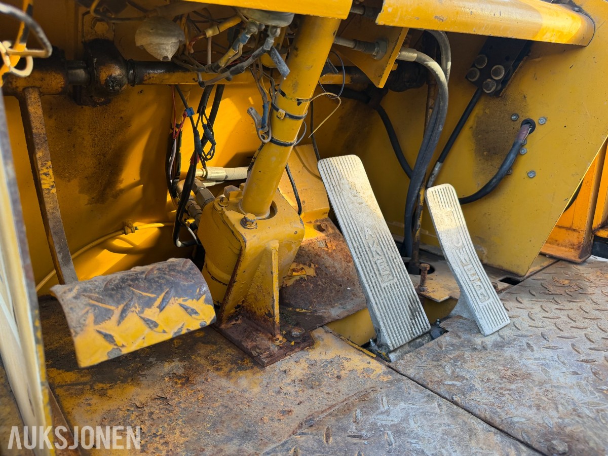 1974 Caterpillar B12 gaffeltruck, 5,4 tonn, lange gafler