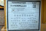 1974 Caterpillar B12 gaffeltruck, 5,4 tonn, lange gafler