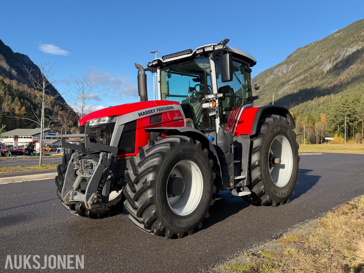 2023 Massey Ferguson 8S.305 Dyna-VT Traktor Frontlaster Fronthydraulikk Front-PTO
