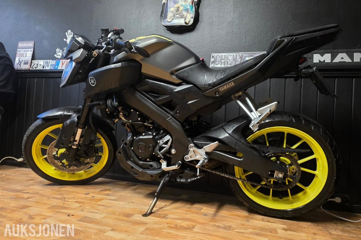 2018 Yamaha MT-125 reparasjonsobjekt