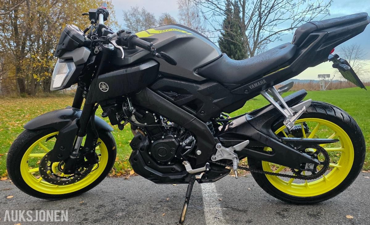 2018 Yamaha MT-125 reparasjonsobjekt