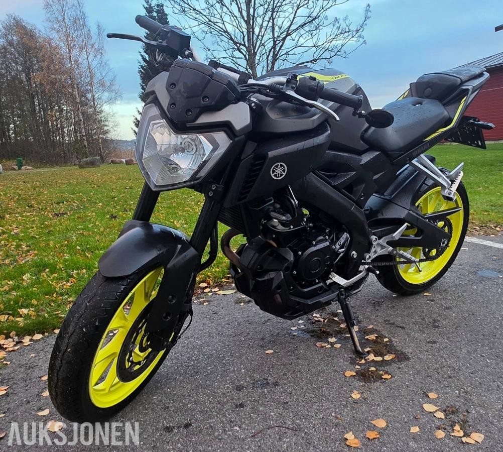 2018 Yamaha MT-125 reparasjonsobjekt