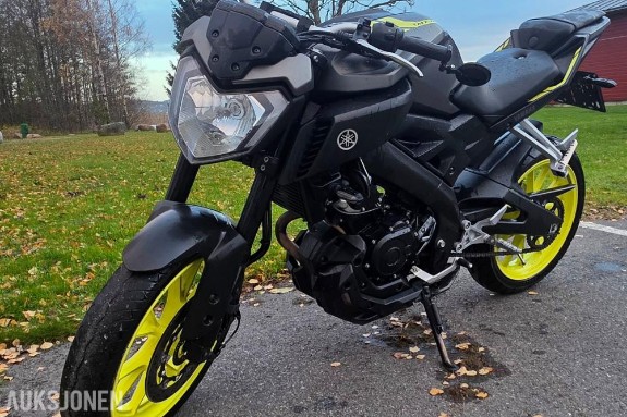 2018 Yamaha MT-125 reparasjonsobjekt