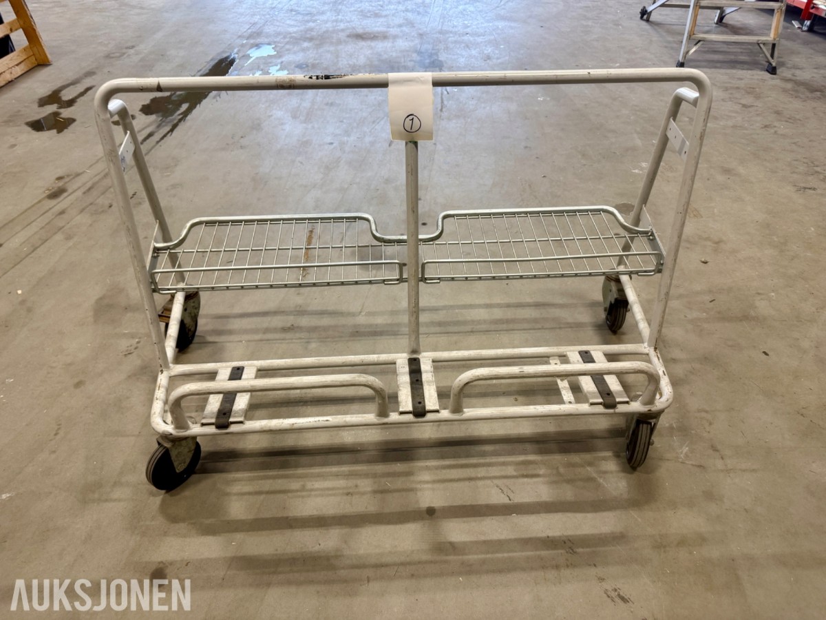 2009 Wanzl platevogn / sheet transporter - 300 kg kapasitet