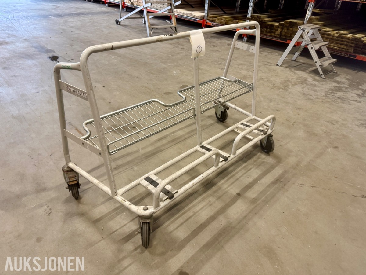 2009 Wanzl platevogn / sheet transporter - 300 kg kapasitet