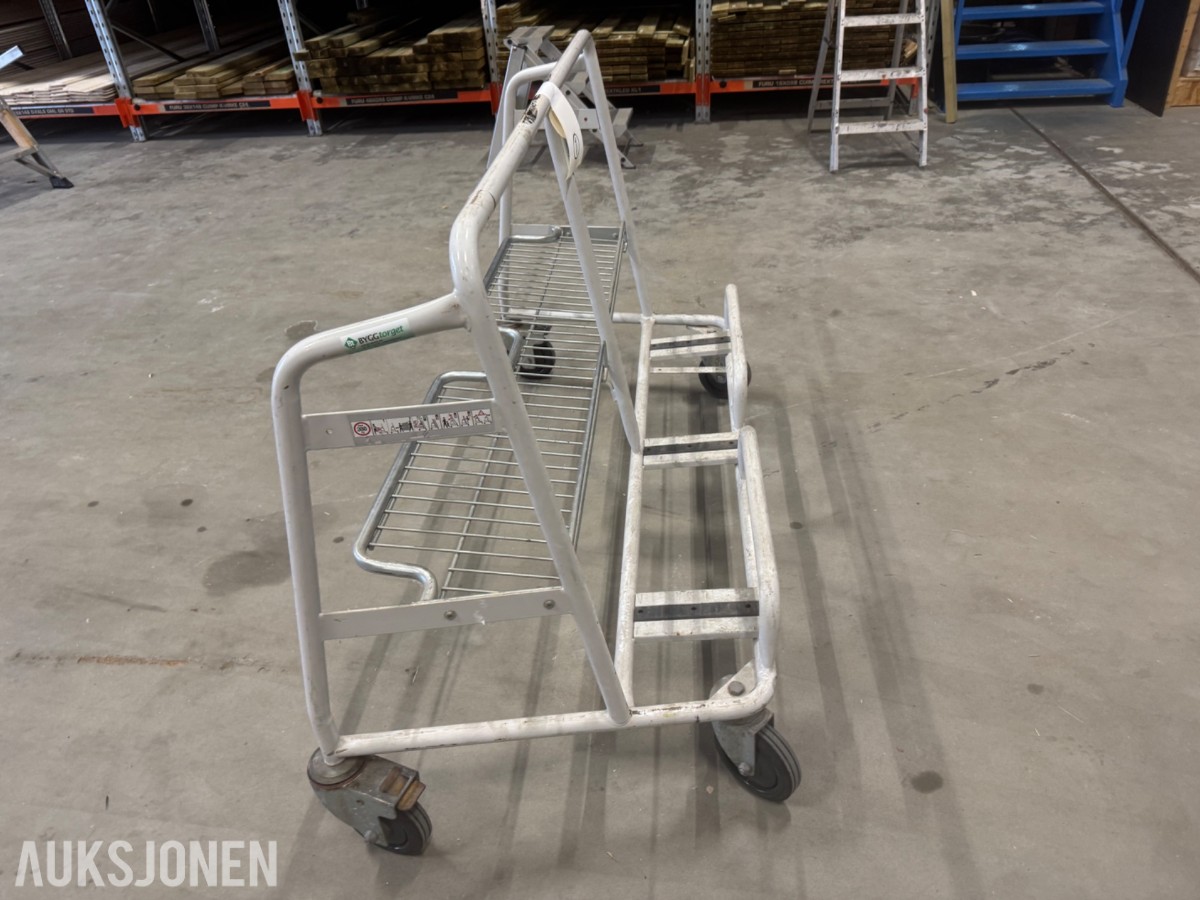 2009 Wanzl platevogn / sheet transporter - 300 kg kapasitet