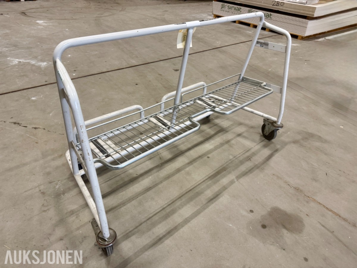2009 Wanzl platevogn / sheet transporter - 300 kg kapasitet