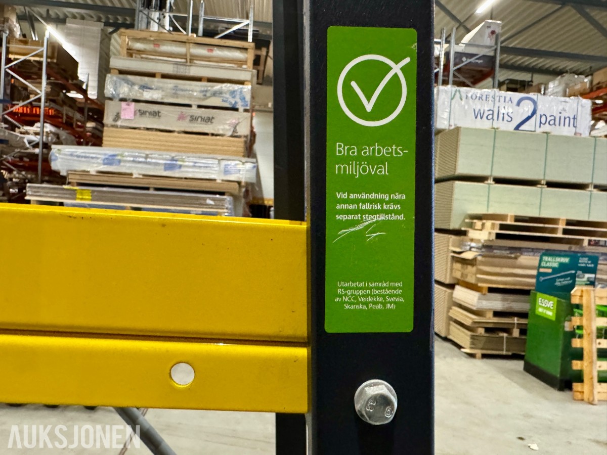 Wibe Ladders WAP+ TMR 1,5 arbeidsplattform - Flytrapp