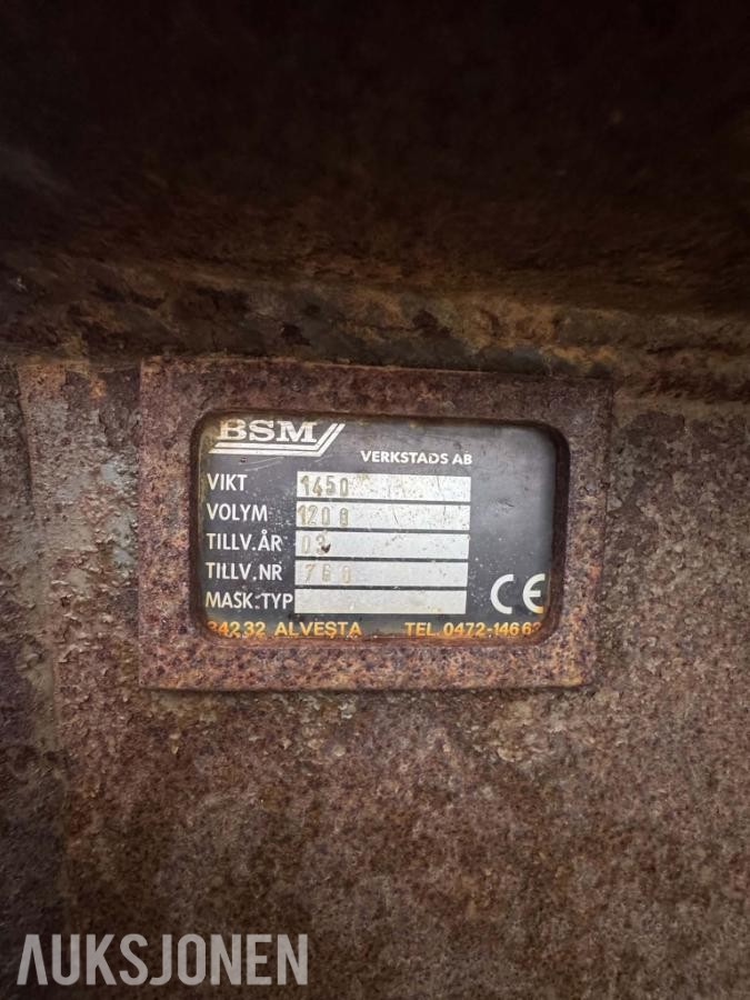 1998 Volvo EC280 Gravemaskin - 2 Skuffer - 16998T