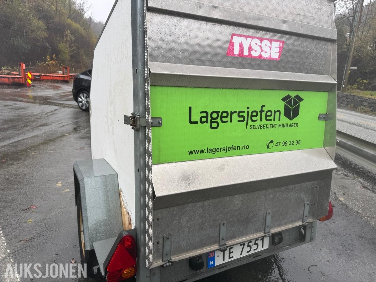 2016 TYSSE skaphenger - 900 kg totalvekt