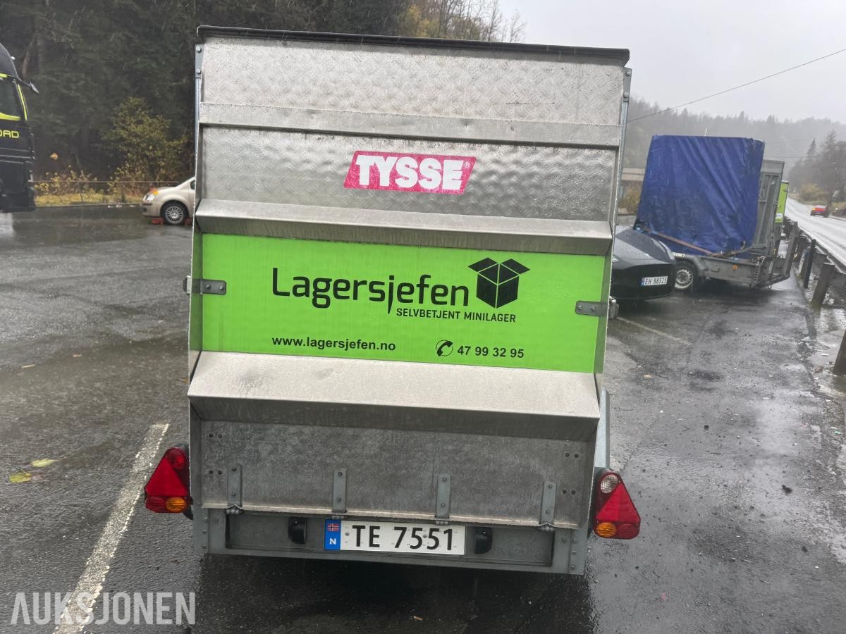 2016 TYSSE skaphenger - 900 kg totalvekt
