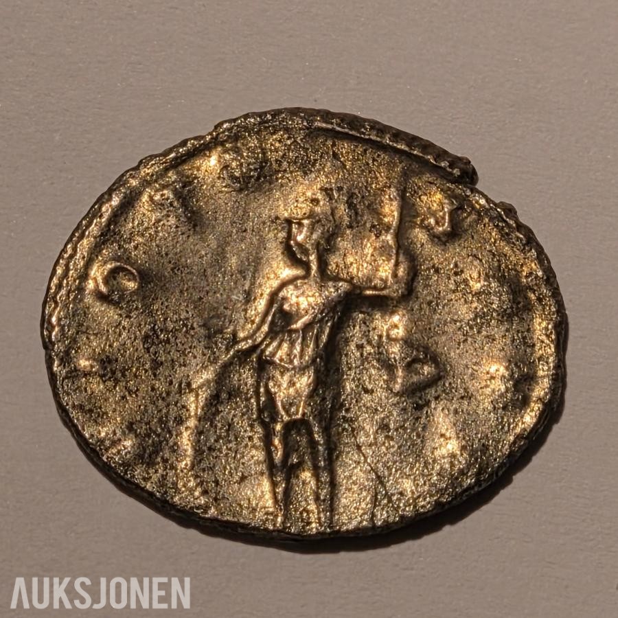 Romersk sølvmynt - Ca 1700 år gamel