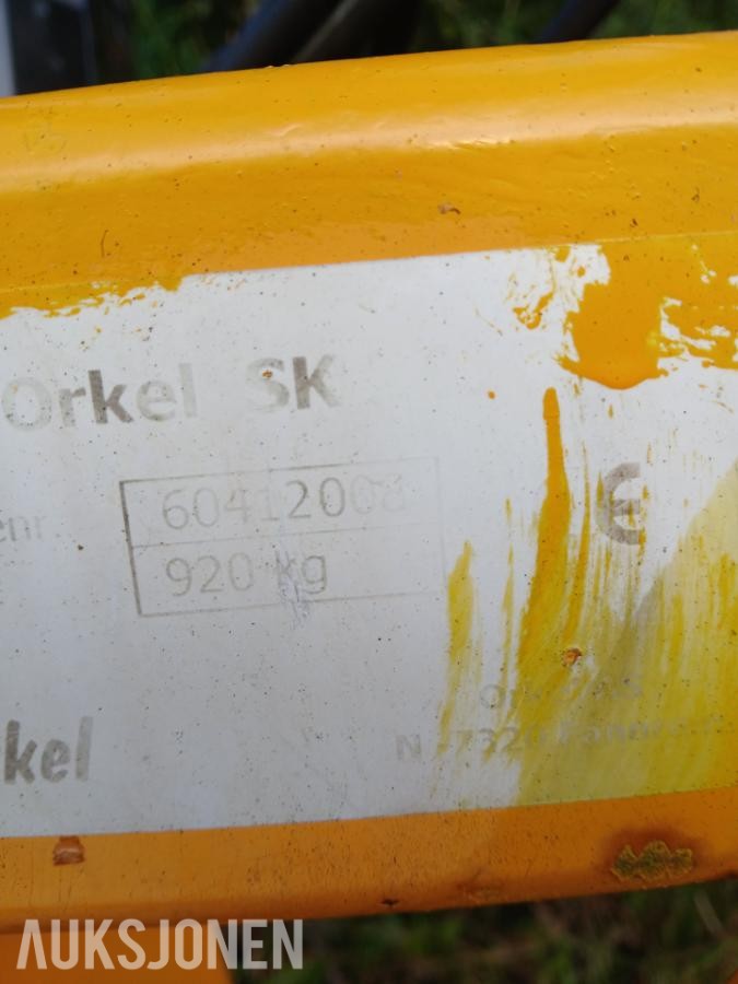 2008 Orkel Sk 2610 snøfres - Mva fri