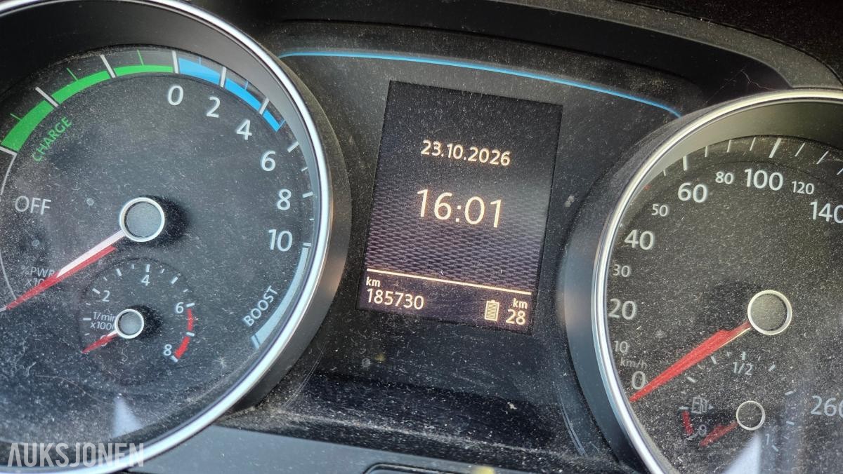 2016 Volkswagen GOLF GTE 1.4-150 Rep objekt , 185000km