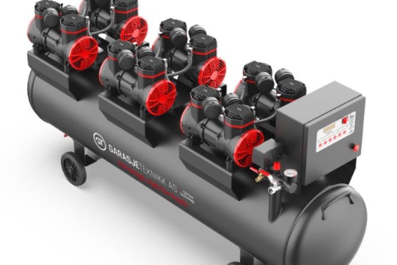 2025 FlexAir Oljefri 280 Kompressor - 61450 Silent Pro 1500 L/min Max