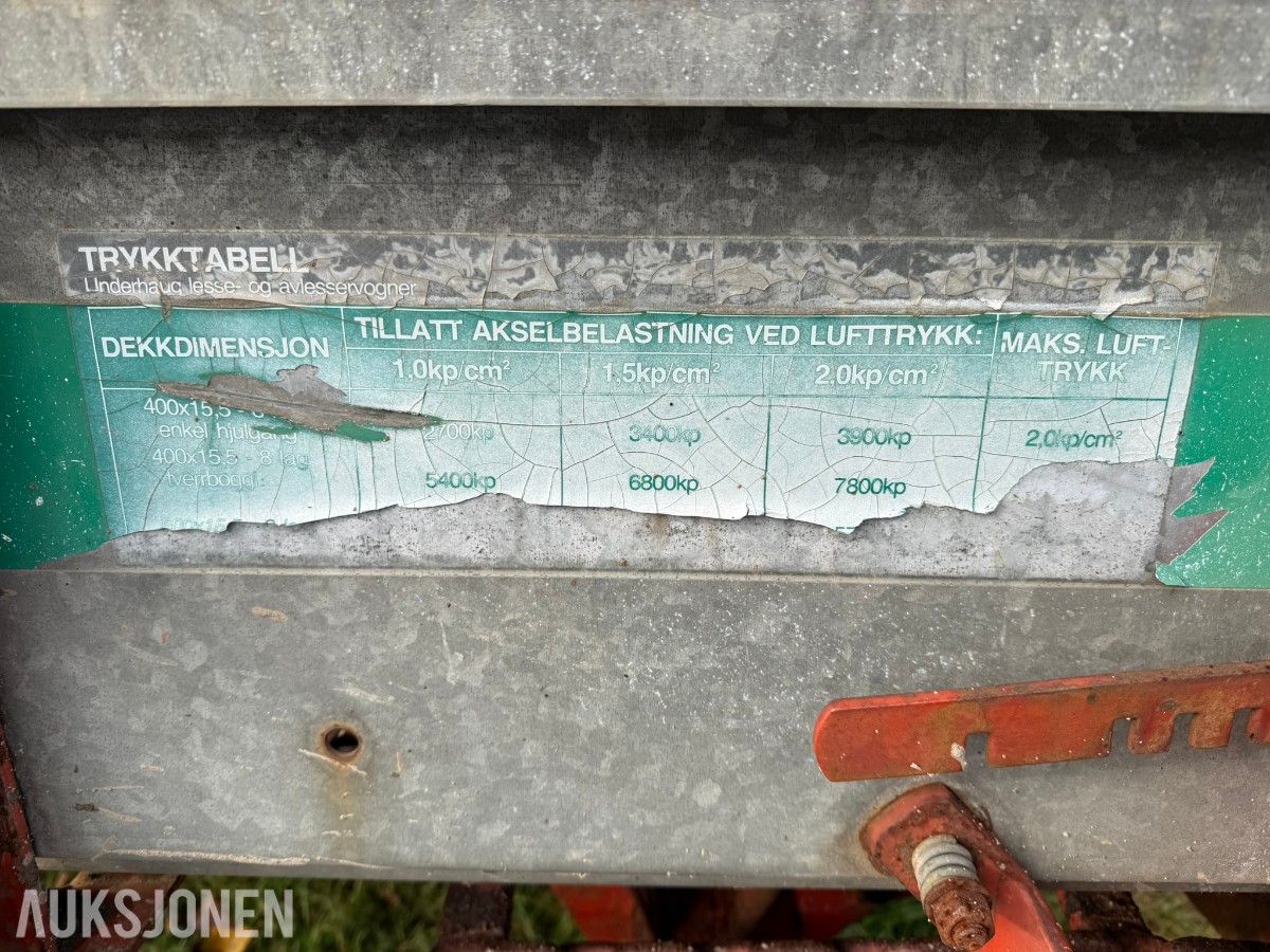 Kverneland / Underhaug Avlesservogn rep objekt