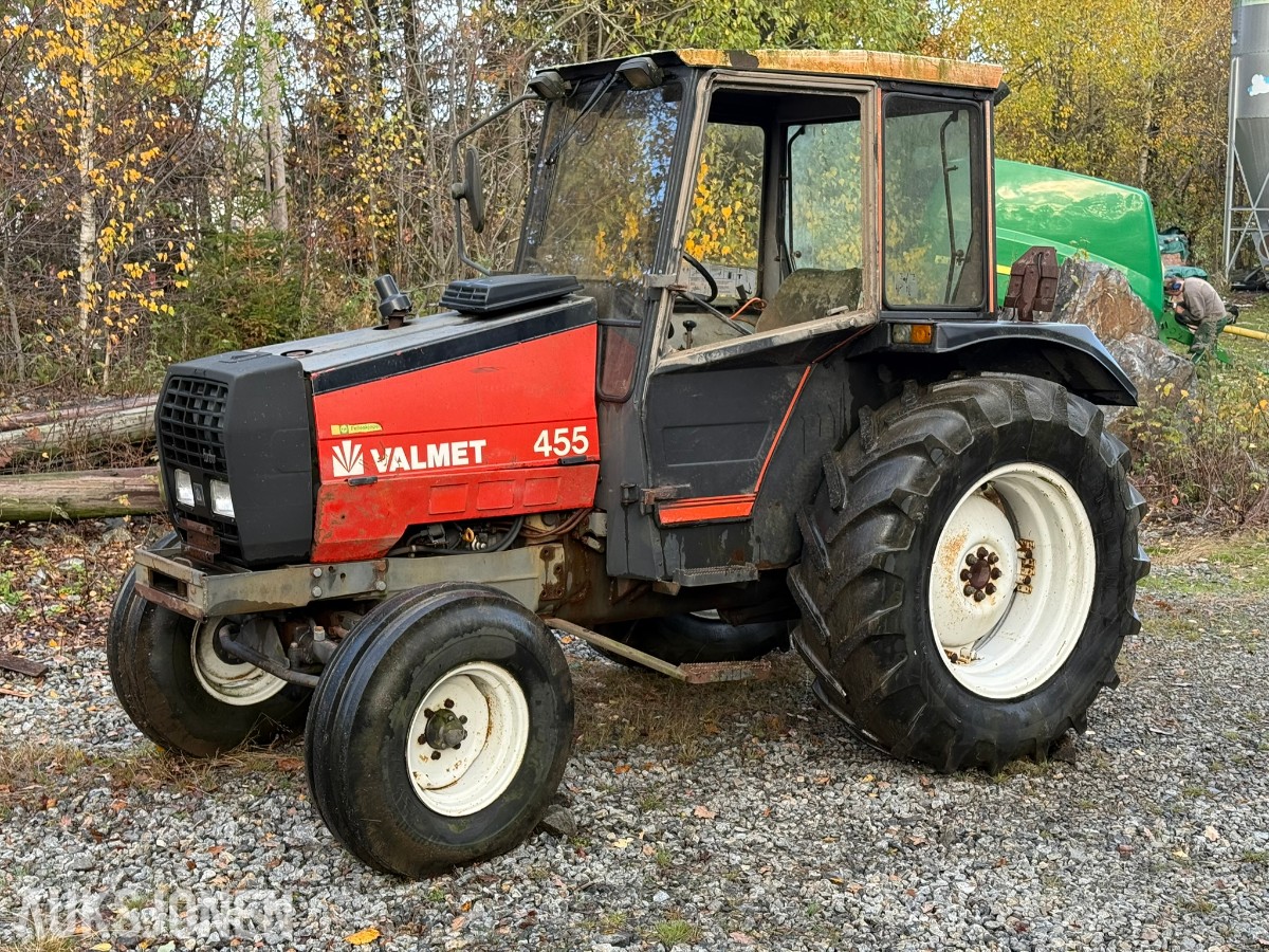 1992 Valmet 455 Turbo Traktor rep objekt
