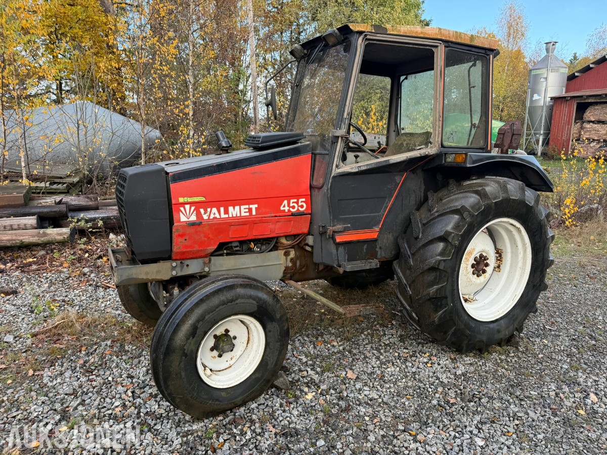 1992 Valmet 455 Turbo Traktor rep objekt