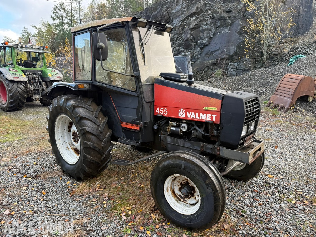 1992 Valmet 455 Turbo Traktor rep objekt
