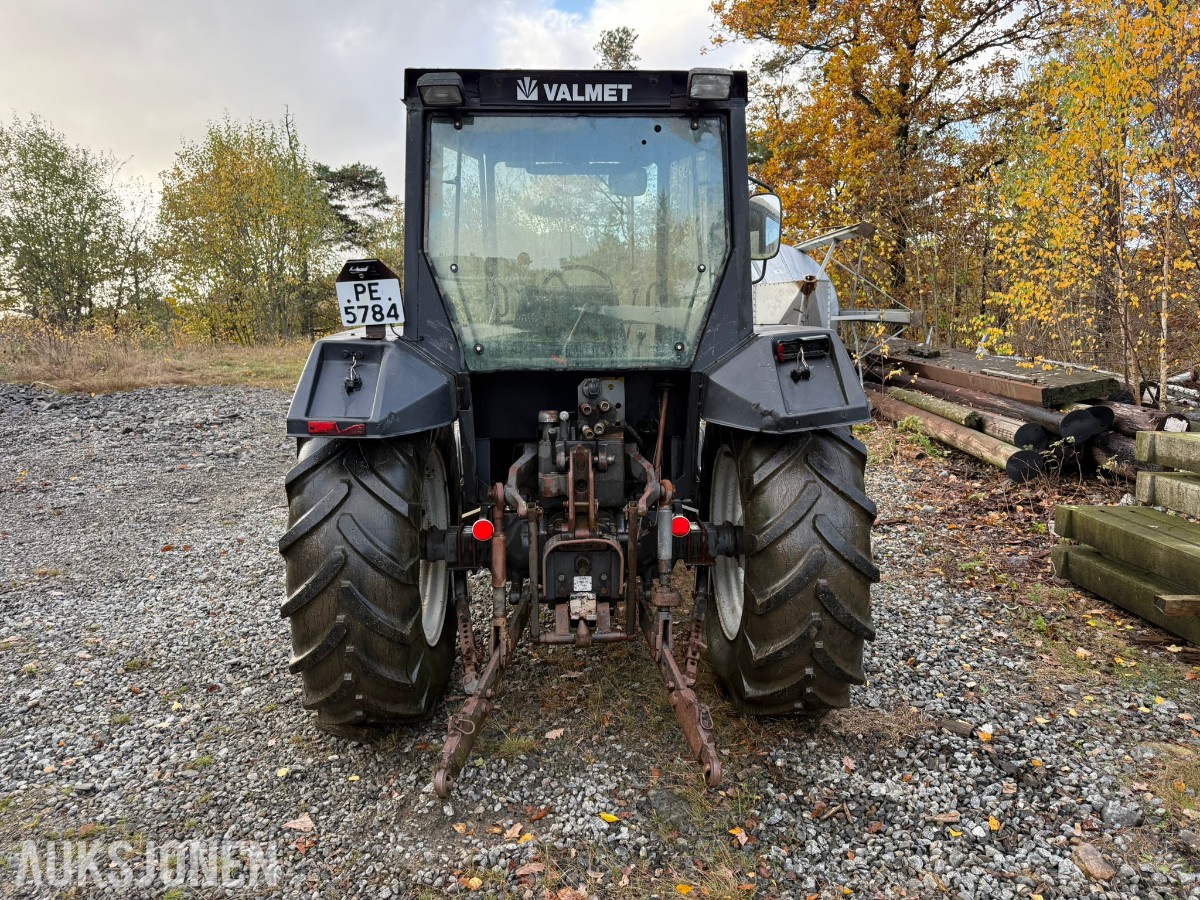 1992 Valmet 455 Turbo Traktor rep objekt