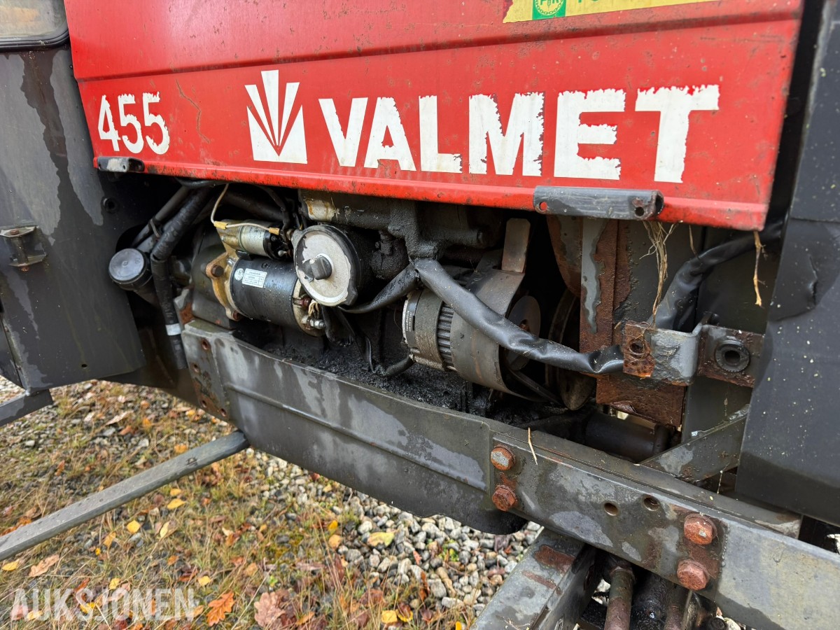 1992 Valmet 455 Turbo Traktor rep objekt
