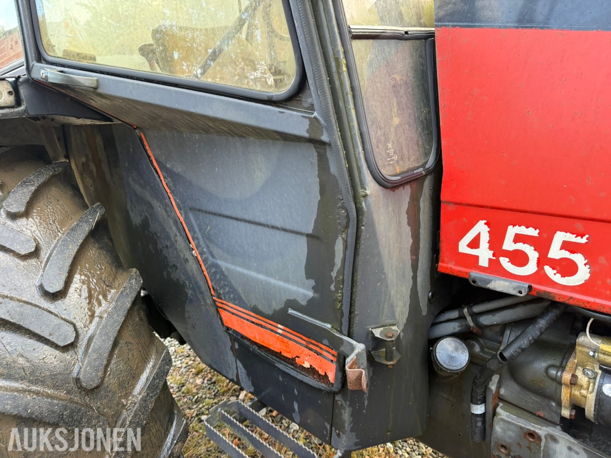 1992 Valmet 455 Turbo Traktor rep objekt