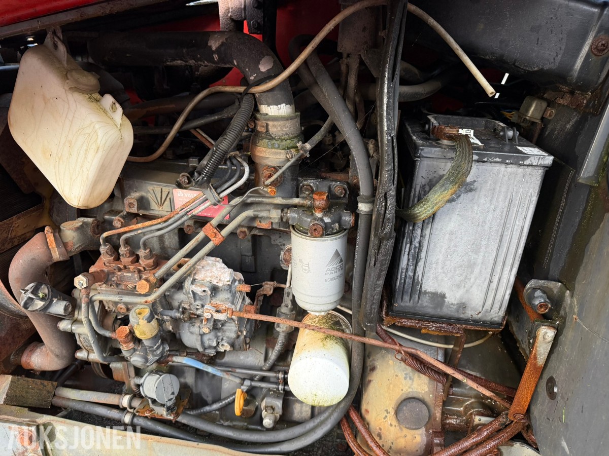 1992 Valmet 455 Turbo Traktor rep objekt
