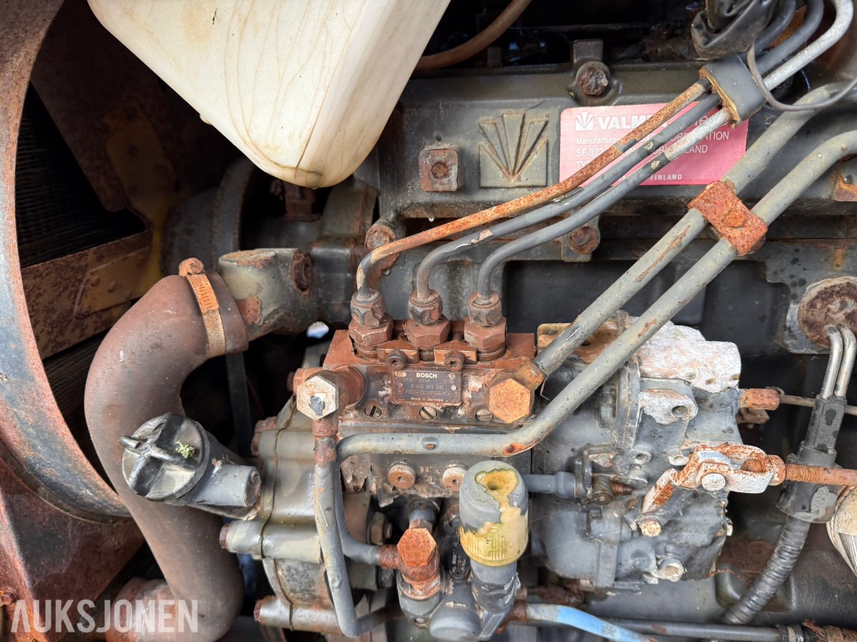 1992 Valmet 455 Turbo Traktor rep objekt