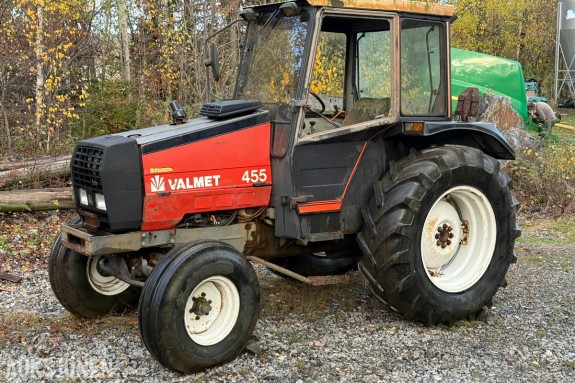 1992 Valmet 455 Turbo Traktor rep objekt