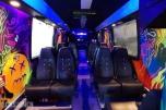 1990 Scania 3-serie russebuss – 12,4 meter – Lyd- og lysoppsett
