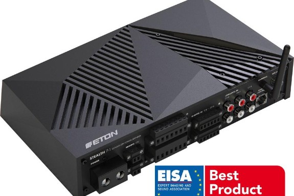  Eton STEALTH 7.1 DSP - 7-kanals klasse-D kraftig bilforsterker med integrert DSP/WIFI/RTA  