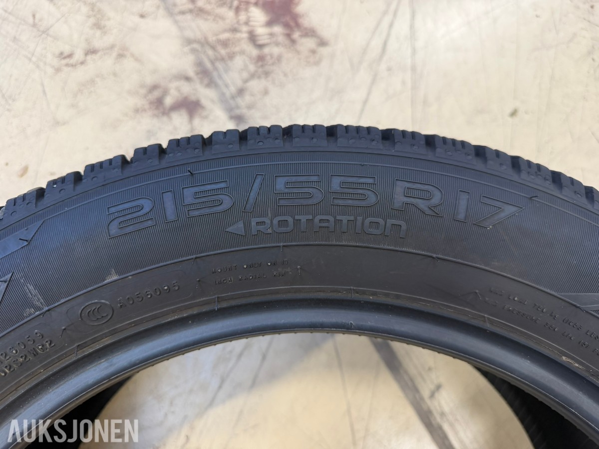 2022 Nokian Tyres Hakkapeliitta R5 piggfrie vinterdekk 215/55R17
