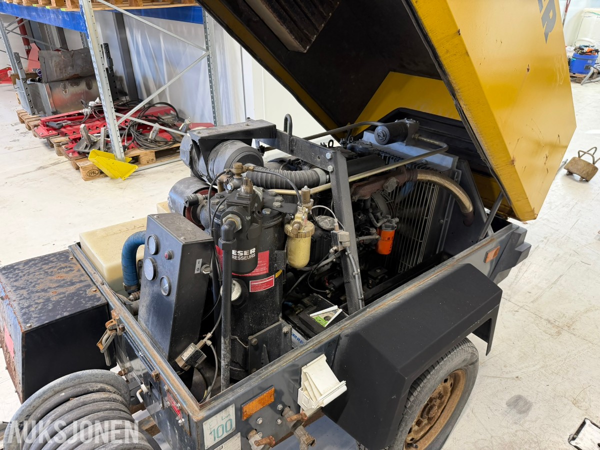 1997 Kaeser M32 kompressor med utstyr