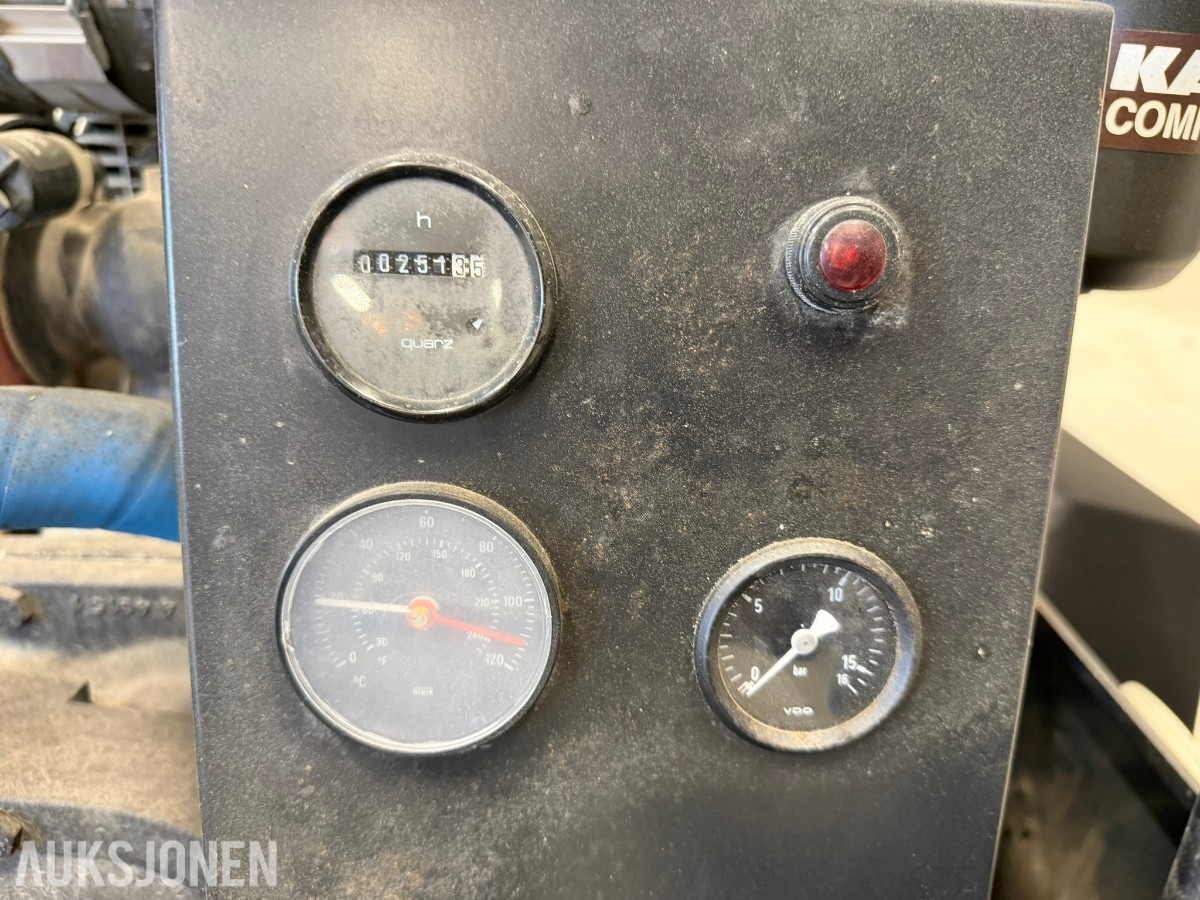 1997 Kaeser M32 kompressor med utstyr