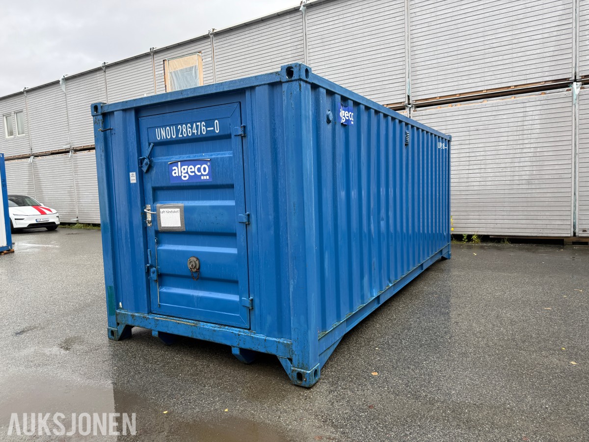 Container 20 Fot Saniter-Dusj og Wc