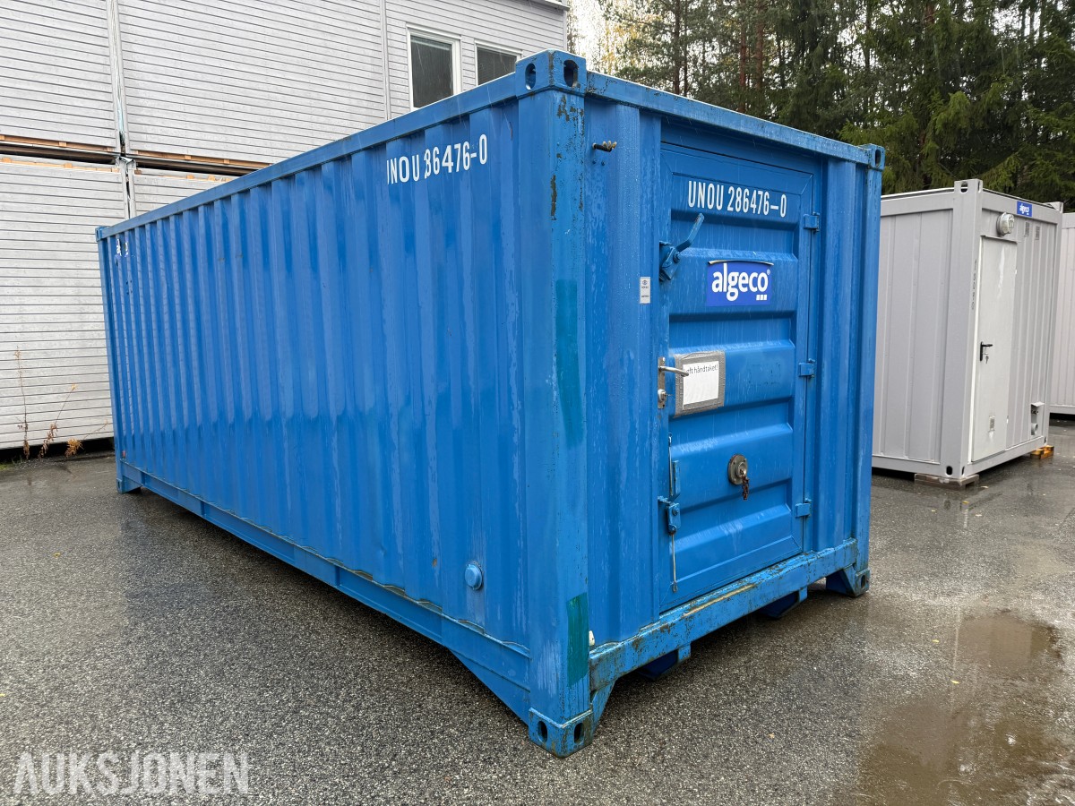 Container 20 Fot Saniter-Dusj og Wc