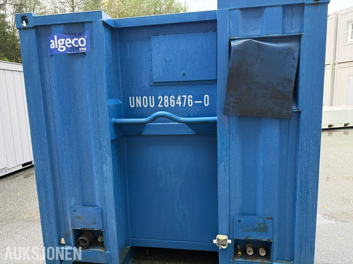 Container 20 Fot Saniter-Dusj og Wc