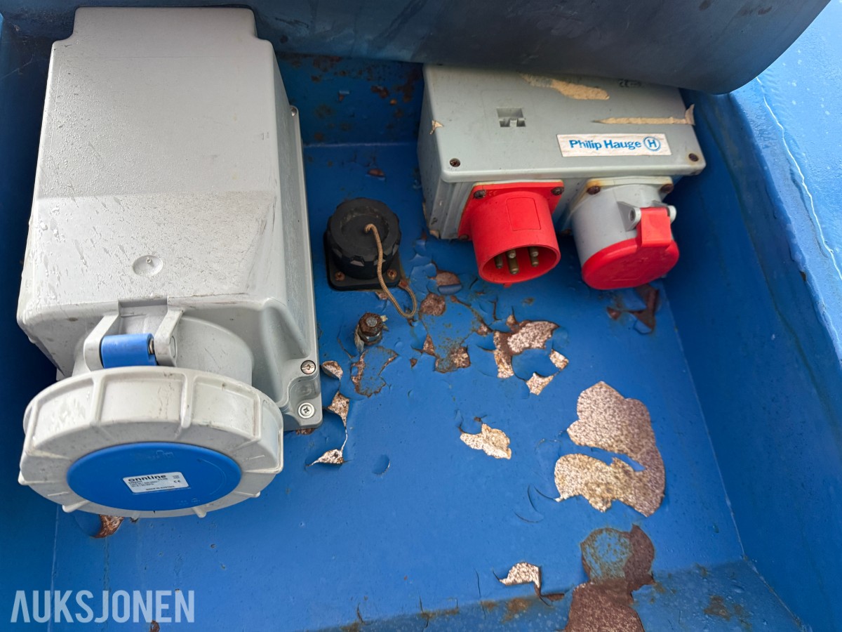 Container 20 Fot Saniter-Dusj og Wc