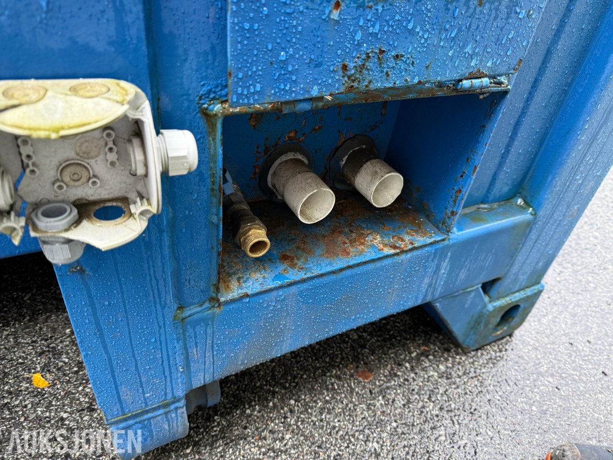 Container 20 Fot Saniter-Dusj og Wc