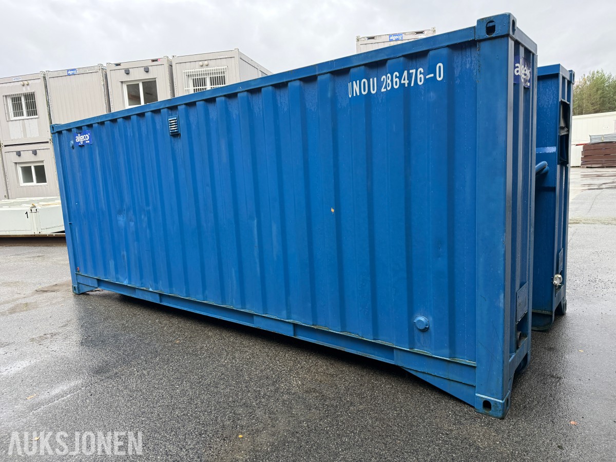 Container 20 Fot Saniter-Dusj og Wc