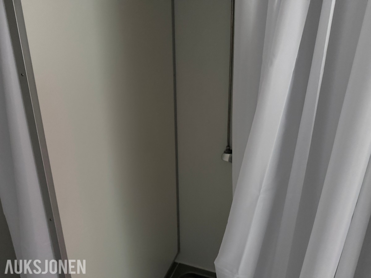 Container 20 Fot Saniter-Dusj og Wc