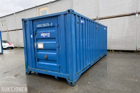 Container 20 Fot Saniter-Dusj og Wc
