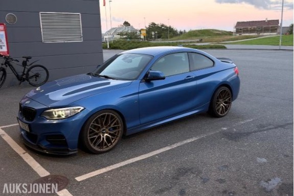 2016 BMW M235I F22 326HK AUTOMAT, ADAPTIV CRUISEKONTROLL RYGGEKAMERA
