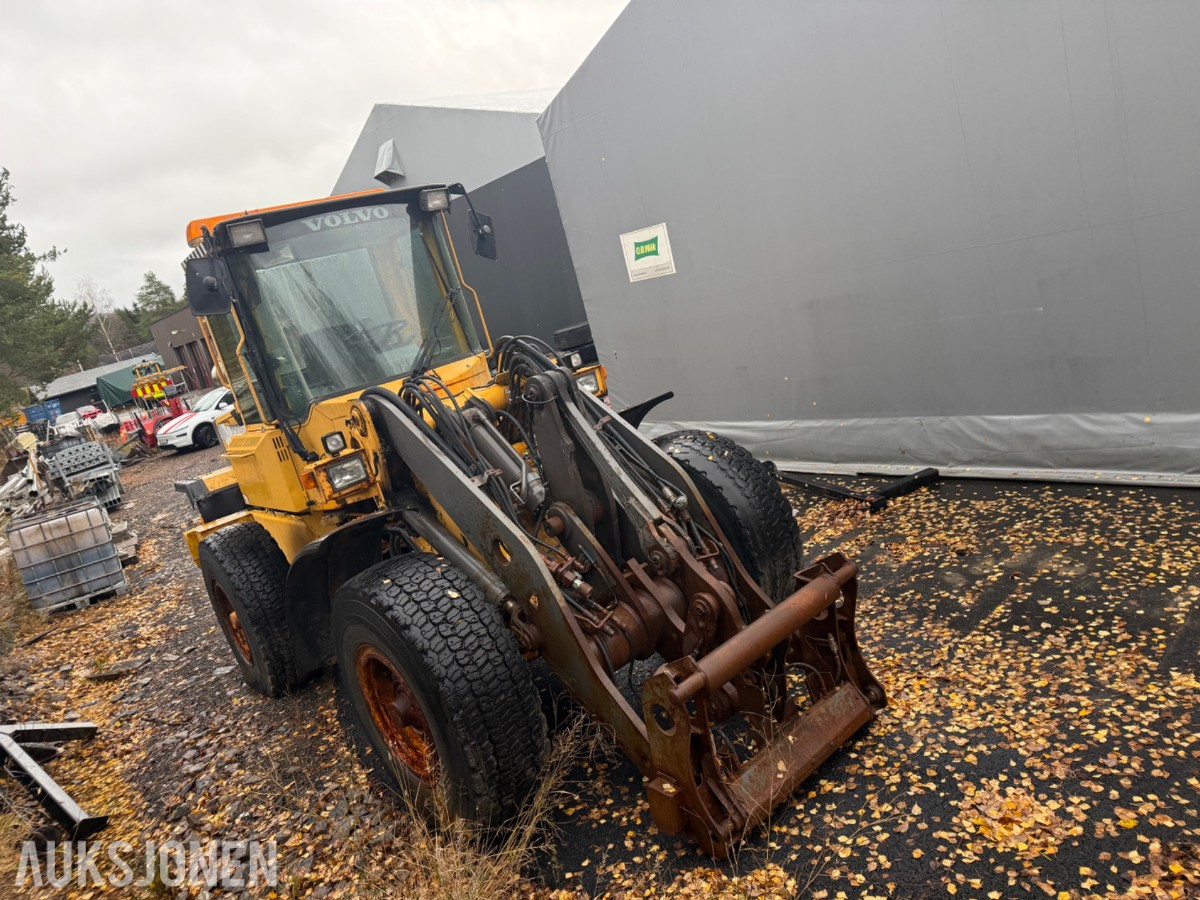 1995 Volvo L70 Hjullaster 16252 Timer