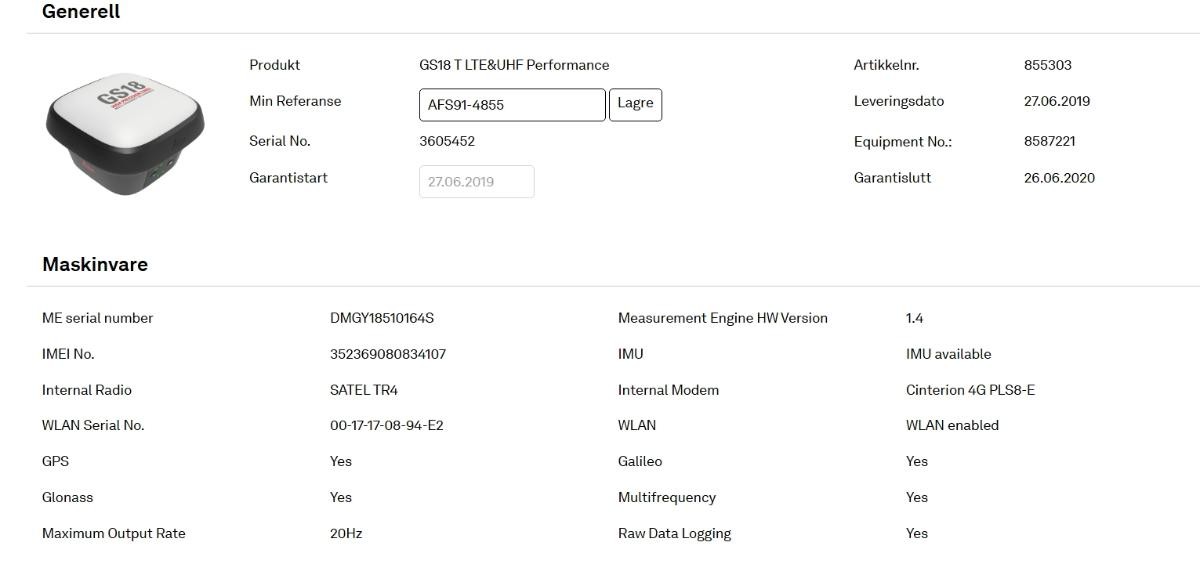 2019 Leica GS18 T LTE&UHF Performance